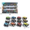 Σετ αυτοκινητάκια με εκτοξευτή - 12pcs - 779-30 - 730323