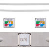 GOOBAY σύνδεσμος καλωδίων CAT 6 79577, STP, toolfree