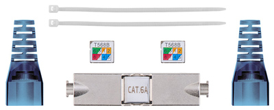 GOOBAY σύνδεσμος καλωδίων CAT 6A 79579, STP, toolfree
