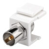 GOOBAY Keystone module SAT/Antenna 79955, λευκό