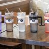 Φορητό παγούρι πλαστικό διπλό - DL24613 - 850ml - 839406