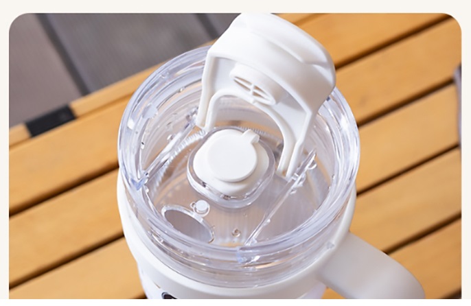 Φορητό παγούρι πλαστικό διπλό - DL24613 - 850ml - 839406