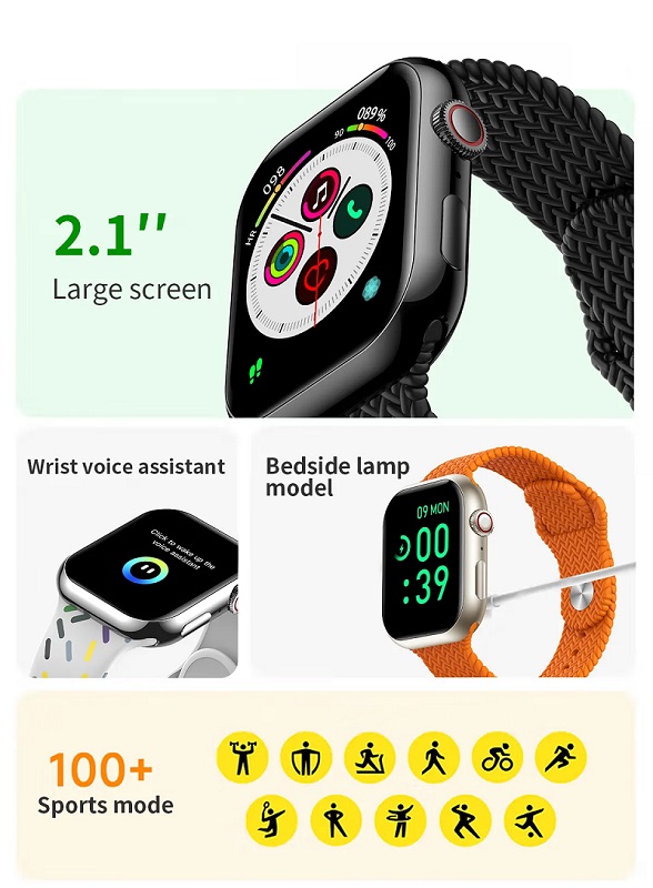 Σετ Smartwatch με 2 λουράκια - Z81 Pro Max - 880372 - Colorful