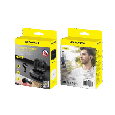 Ασύρματα ακουστικά Bluetooth με θήκη φόρτισης - T36 - Awei - 888704