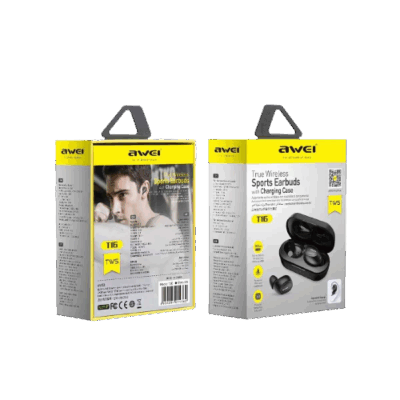 Ασύρματα ακουστικά Bluetooth με θήκη φόρτισης - T16 - Awei - 888902