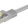GOOBAY καλώδιο δικτύου 91585, CAT 7 S/FTP, copper, 500MHz, 1m, γκρι