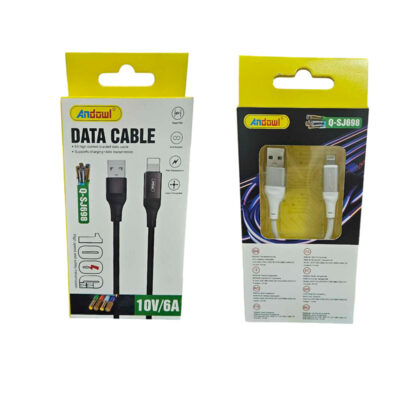 Andowl Καλώδιο δεδομένων USB σε Lighting 10V/6A Q-SJ698 - Data Cable