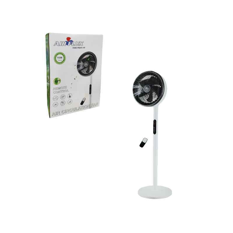 Air Flux Ανεμιστήρας Ορθοστάτης 75W με Τηλεχειριστήριο και Οθόνη LED – 10" - Air Circulation Fan