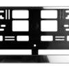 MOJE AUTO πλαίσιο πινακίδας αυτοκινήτου 93-036, 17.5x1.4x52.6cm, μαύρο