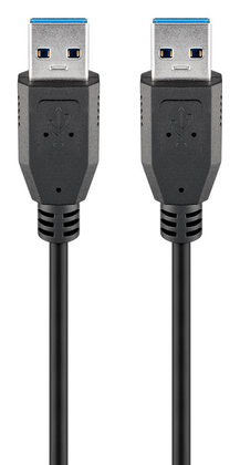 GOOBAY καλώδιο USB 3.0 93928, 5 Gbps, 1.8m, μαύρο
