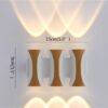 Επιτοίχιο φωτιστικό LED - Απλίκα - Warm White - 1015-6 - 941242