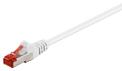 GOOBAY καλώδιο δικτύου 95531, CAT 6 S/FTP (PiMF), CCA, 7.5m, λευκό