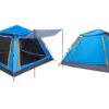 Σκηνή Camping 4 ατόμων με σκίαστρα - YB3021 - 2.4x2.4m - 960019 - Blue