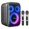 TRONSMART φορητό ηχείο Halo 200 με 2x μικρόφωνα, 120W, 15000mAh, LED, μαύρο