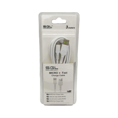 Καλώδιο φόρτισης & data - Micro USB - D13 - 3m - 099330