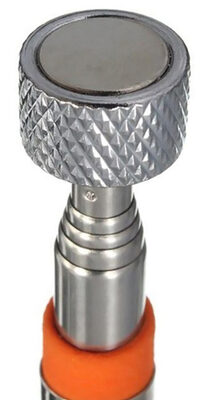 Τηλεσκοπικός μαγνήτης AG495, 64cm, έως 2.7kg αντοχή, πορτοκαλί
