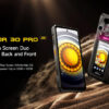 ULEFONE smartphone Armor 30 Pro, 6.95" & 3.4", 16/512GB, 5G, 12800mAh, IP68/IP69K, μαύρο