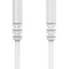 CELEBRAT καλώδιο ήχου 3.5mm AU-01, AUX, 1m, λευκό