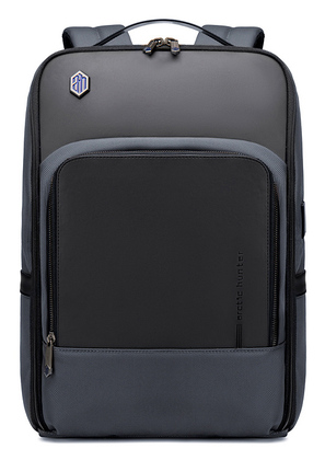 ARCTIC HUNTER τσάντα πλάτης B00403 με θήκη laptop 15.6", USB, 19L, γκρι
