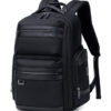 ARCTIC HUNTER τσάντα πλάτης B00682 με θήκη laptop 15.6", USB, λουκέτο TSA, 23.5L, μαύρη