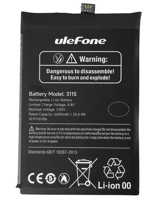 ULEFONE μπαταρία για smartphone Armor 22