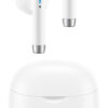 USAMS earphones IA04 με θήκη φόρτισης, True Wireless, Φ13mm, λευκά