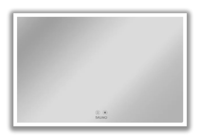 BRUNO καθρέφτης μπάνιου LED BRN-0099, ορθογώνιος, 24W, 60x80cm, IP67