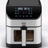 BRUNO BRN-0194, Φριτέζα Αέρος 8lt, 1800W, Inox-Μαύρη