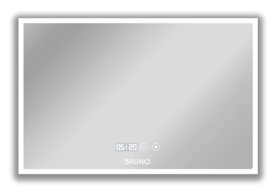 BRUNO καθρέφτης μπάνιου LED BRN-0203, ορθογώνιος, 24W, 60x80cm, IP67