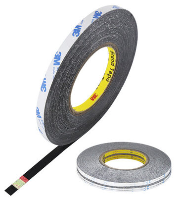 BEST ταινία διπλής όψεως 3M BST-3M5MM-BK μηχανισμών αφής 5mmx50m, μαύρη