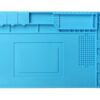 BEST βάση εργασίας S-160, αντιστατική, ελαστική, 30 x 45cm, μπλε