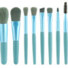 ROXXANI σετ πινέλων μακιγιάζ BTHU-0015, μπλε, 8τμχ