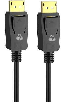 POWERTECH καλώδιο DisplayPort 1.2 CAB-DP046 copper, 4K/60Hz, 1.5m, μαύρο