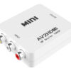 POWERTECH HD Video Converter CAB-H119 3x RCA σε HDMI, MS1858, Full HD