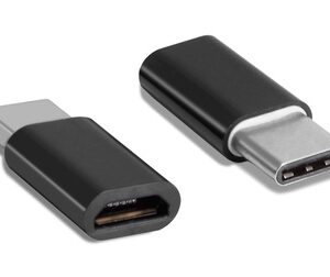 POWERTECH αντάπτορας USB-C σε Micro USB θηλυκό CAB-UC019, μαύρος