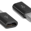 POWERTECH αντάπτορας USB-C σε Micro USB θηλυκό CAB-UC043, longer tip
