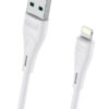 CELEBRAT καλώδιο Lightning σε USB CB-18I, 2.4A, 480Mbps, 1m, λευκό