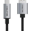 CABLETIME καλώδιο USB σε USB Type B CT-AMBM1, 480Mbps, 5m, μαύρο