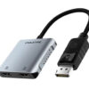 CABLETIME αντάπτορας DisplayPort σε 2x HDMI CT-DM2H8K-AG, 8K/30Hz, γκρι