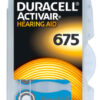 DURACELL μπαταρίες ακουστικών βαρηκοΐας Activair 675, 1.45V, 6τμχ