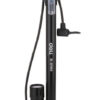 DELI τρόμπα χειρός DL-QT002 με μανόμετρο, 120PSI, μαύρη