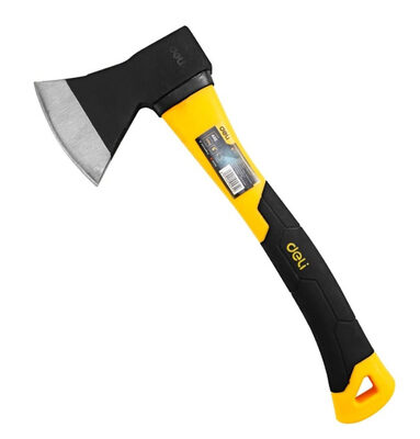 DELI τσεκούρι DL5709 με αντιολισθητική λαβή Fiberglass, 800gr