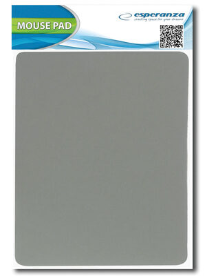 ESPERANZA mouse pad EA145E, 21.5x17.5x0.2cm, γκρι