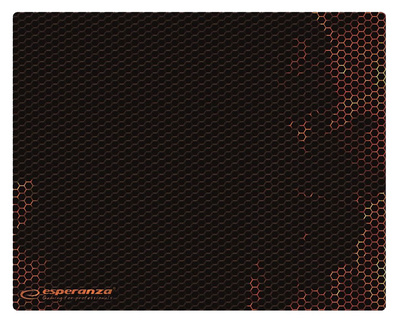ESPERANZA gaming mouse pad Flame EGP103R, 400x300x3mm, μαύρο-κόκκινο