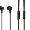 CELEBRAT earphones με μικρόφωνο G19, 3.5mm σύνδεση, Φ10mm, 1.2m, μαύρα