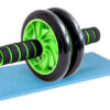 Ρόδα κοιλιακών AB Wheel GYM-0001, μαύρο-πράσινο