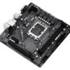 ASROCK μητρική H610M-HVS, 2x DDR4, s1700, USB 3.2 Gen1, mATX