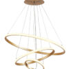 POWERTECH LED φωτιστικό οροφής HLL-0078, 44W, 4000K, 60x60cm, χρυσό