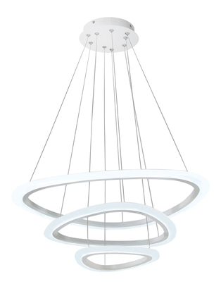 POWERTECH LED φωτιστικό οροφής HLL-0087, 44W, 4000K, λευκό