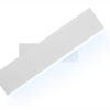 POWERTECH LED φωτιστικό τοίχου HLL-0171, 15W, 4000K, 1200lm, περιστρεφόμενο, λευκό